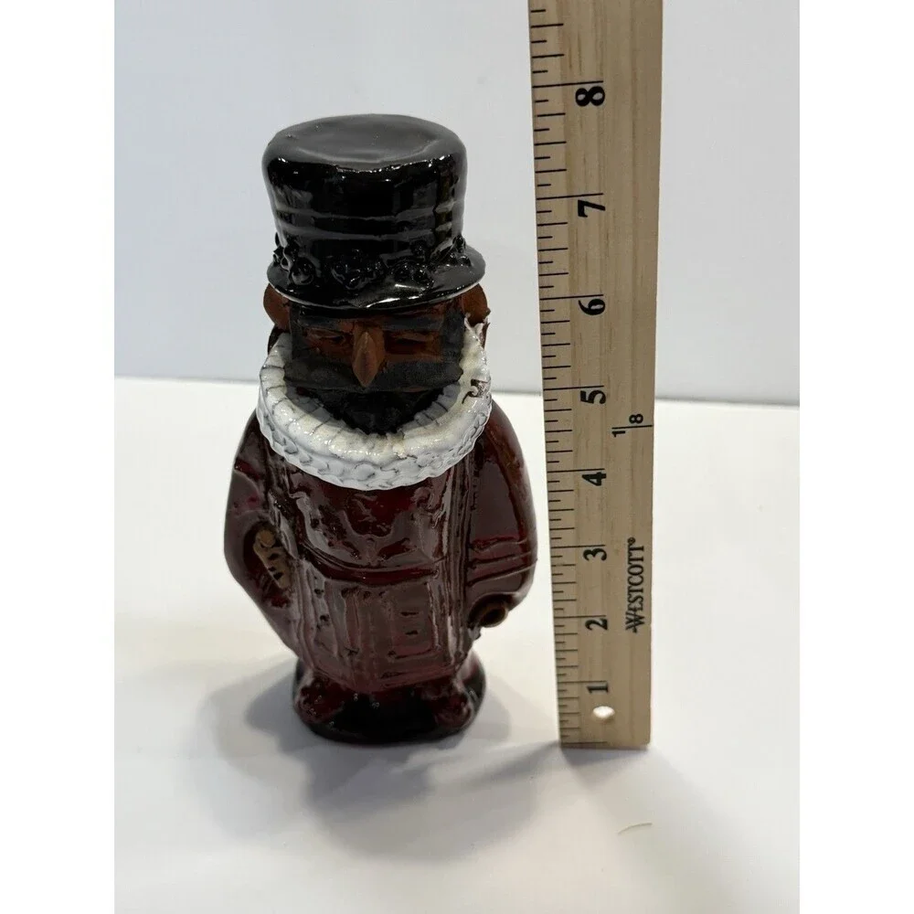 Vintage Chelsea Pottery England Studio Figure Tower Guard Red 7.5